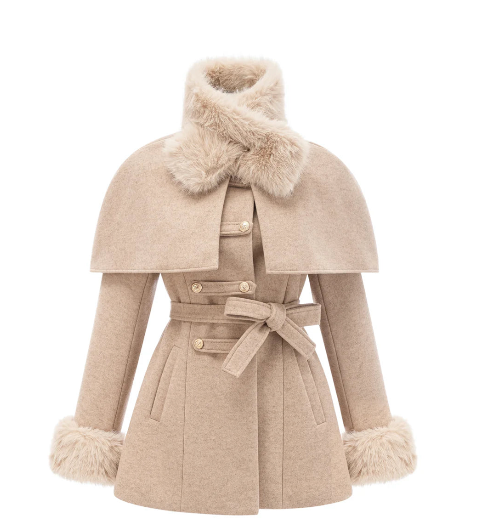 Aurora Luxe Cape Coat