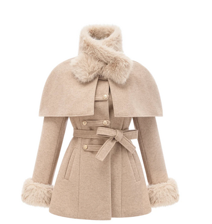 Aurora Luxe Cape Coat