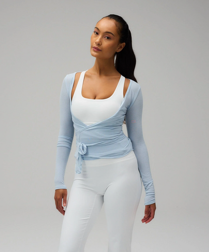Aurora Ballet Wrap Blouse