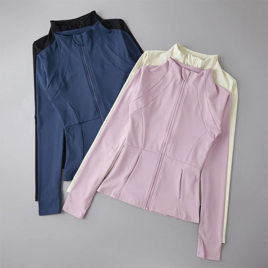 Yoga Sculpt Zipper Jacket