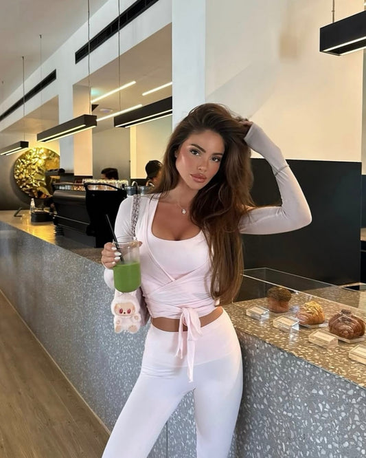 Aurora Ballet Wrap Blouse