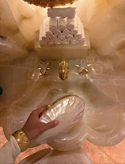 Mother of Pearl Clutch
