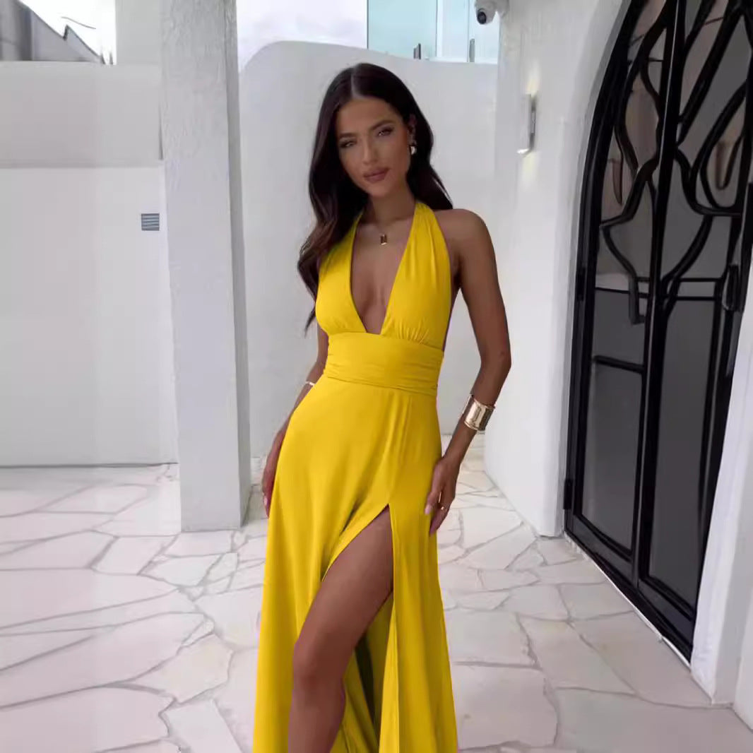 Elegant Hourglass Shape Spring Dress